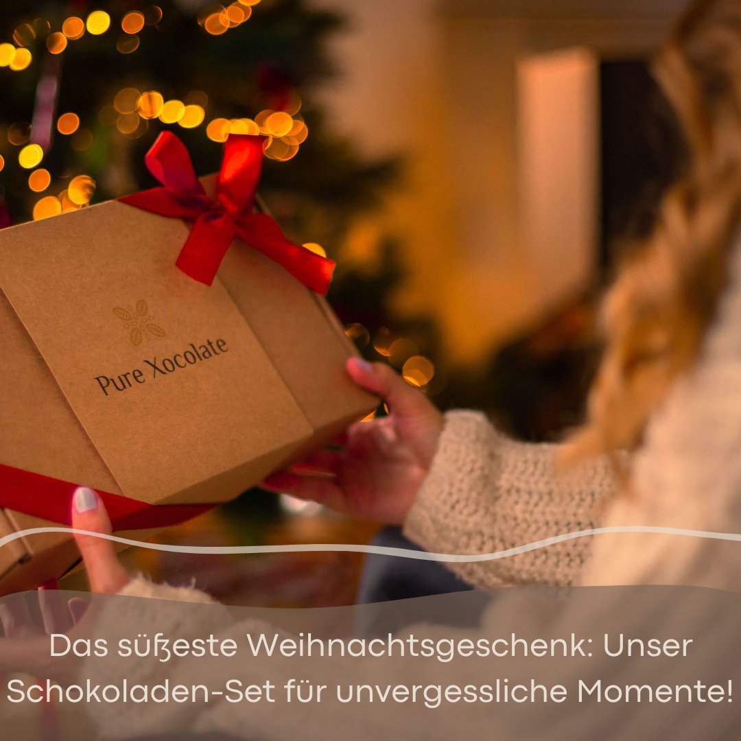 
                  
                    Weihnachtspralinen: Schokoladen Set (XXL) - Pure Xocolate - DIY-Set Geschenk-Set - Halloween Schokoladen selber machen Set -
                  
                
